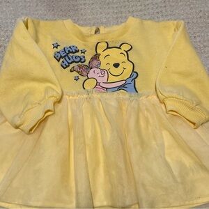 Disney Yellow Winnie the Pooh Kids Dress